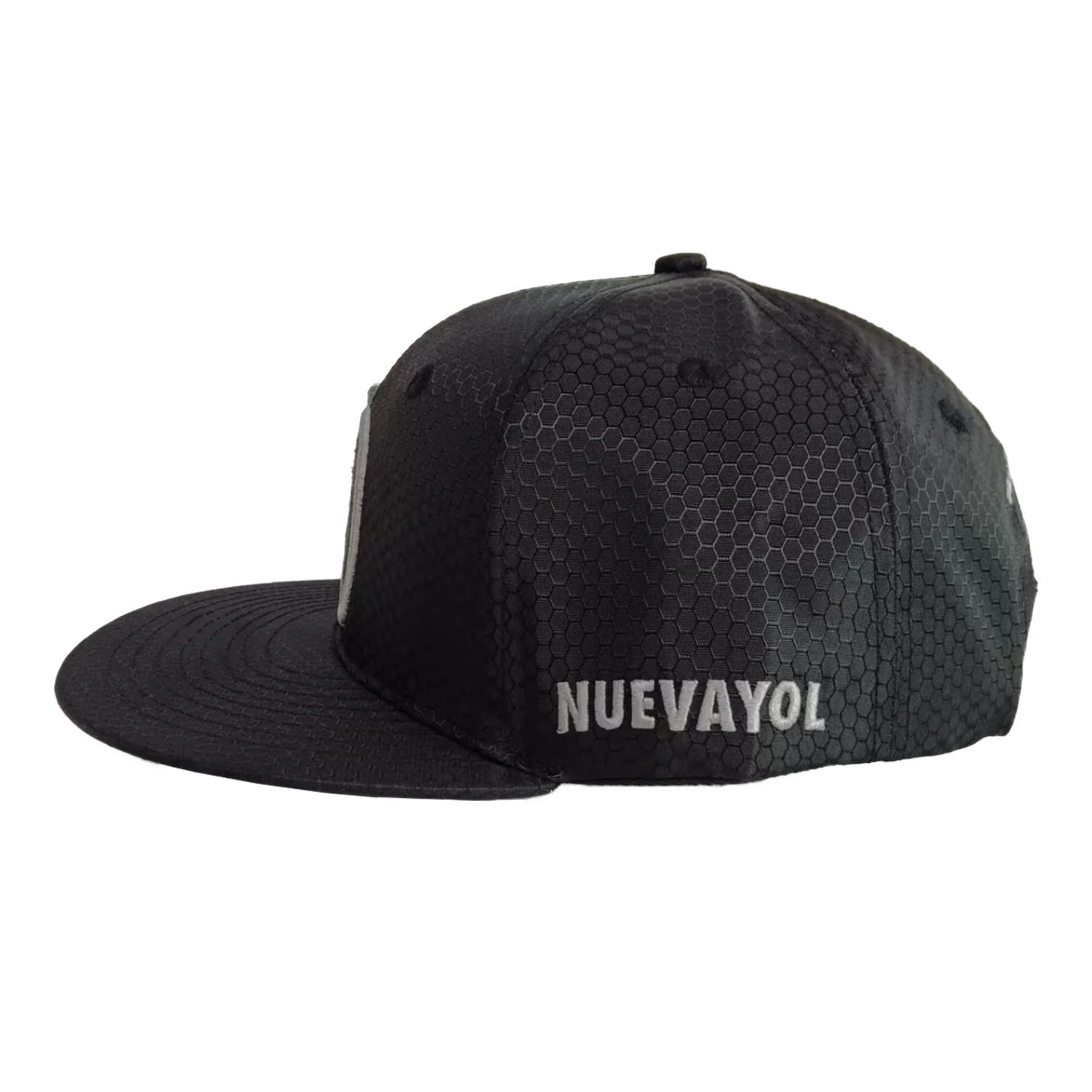 M Logo Honeycomb Snapback Black and 3M - Image 3