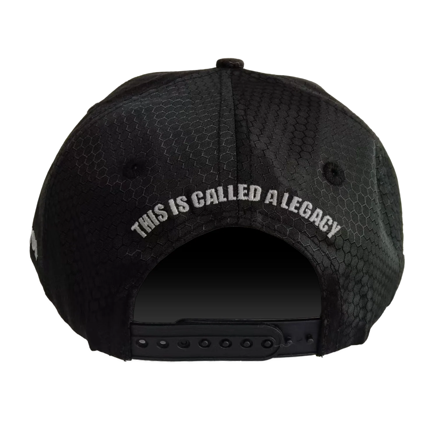 M Logo Honeycomb Snapback Black and 3M - Image 5
